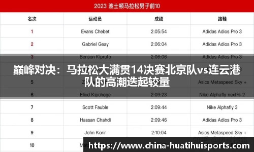 巅峰对决：马拉松大满贯14决赛北京队vs连云港队的高潮迭起较量